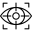 AI and Computer Vision technology icon